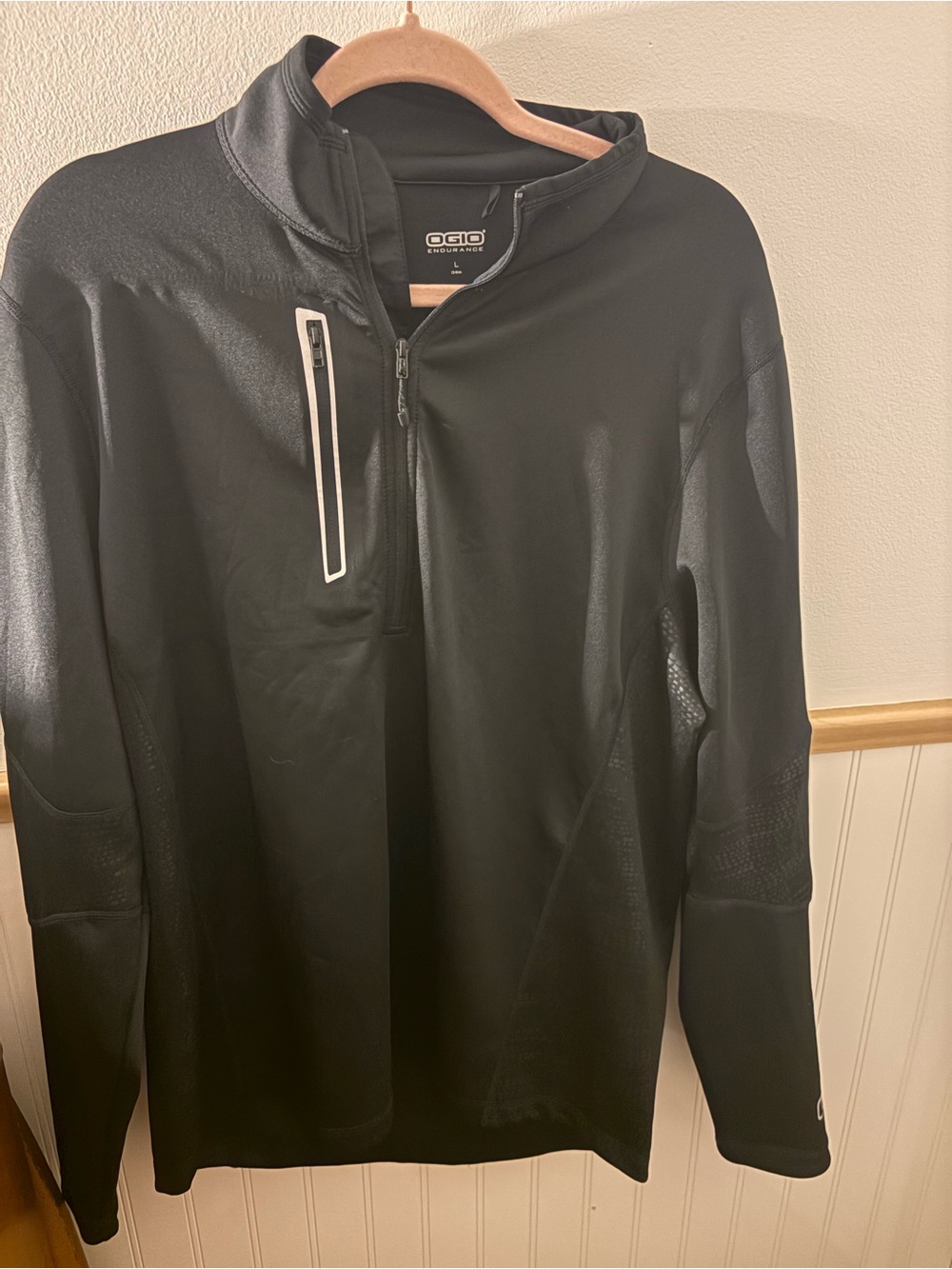 OGIO Endurance OE728 Men’s L Black Stealth Full Zip Performance Jacket